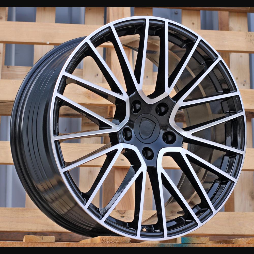 Alloy Wheel R21x10J  5X130  ET  50  71.6  FE179  (FBX478)  Black Polished (MB)  For PORCH  (M)  (HYBRID FORGED)
