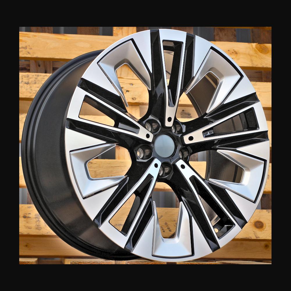 Alloy Wheel R21x8.5J  5X112  ET  32  66.6  H3521F  Black Polished (MB)  For BMW  (A)  (HYBRID FORGED New 5 Series VIII / i5 (G60/G61/G68) Rear+Front)