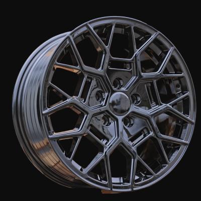 Alloy Wheel R18x8J  5X120  ET  45  72.6  HF5227  Gloss Black (GB)  For RACIN  (K3)  (HYBRID FORGED 1050kg)