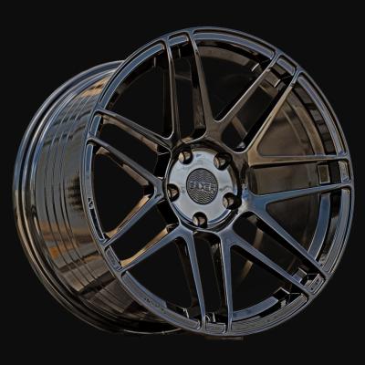 Alloy Wheel R19x9J  5X120  ET  20  74.1  HX020F  (YF7077)  Black (BL)  For HAXER  (M)  (HYBRID FORGED Rear+Front)