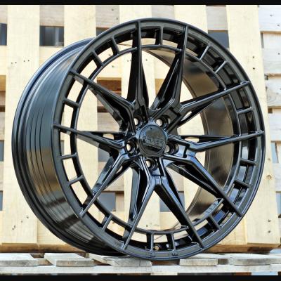 Alloy Wheel R20x9J  5X108  ET  40  67.1  HX046F  Black (BL)  For HAXER  (Z6)  (HYBRID FORGED)