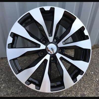 Alloy Wheel R18x7J  5X114.3  ET  48  56.1  FE117  Black Polished (MB)  For SUBAR  (Z6)