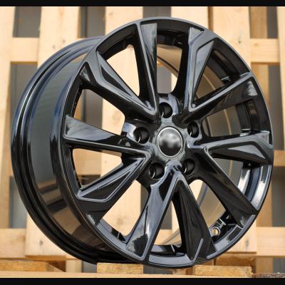Alloy Wheel R16x6.5J  5X114.3  ET  45  60.1  FE177  (BK5463)  Black (BL)  For TOYOT  (R)