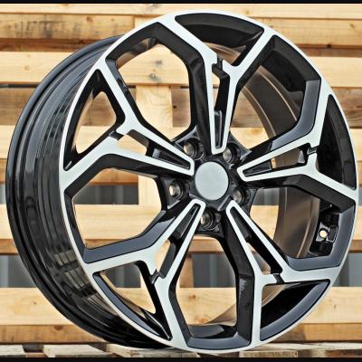 Alloy Wheel R17x7J  5X114.3  ET  43.5  67.1  FE190  (YF5690)  Black Polished (MB)  For KIA  (K2)  (HYBRID FORGED)