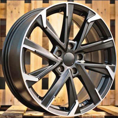 Alloy Wheel R18x7.5J  5X114.3  ET  40  60.1  I5547  Black Polished Half Matt (MBHM)  For TOYOT  (P1+Z5)
