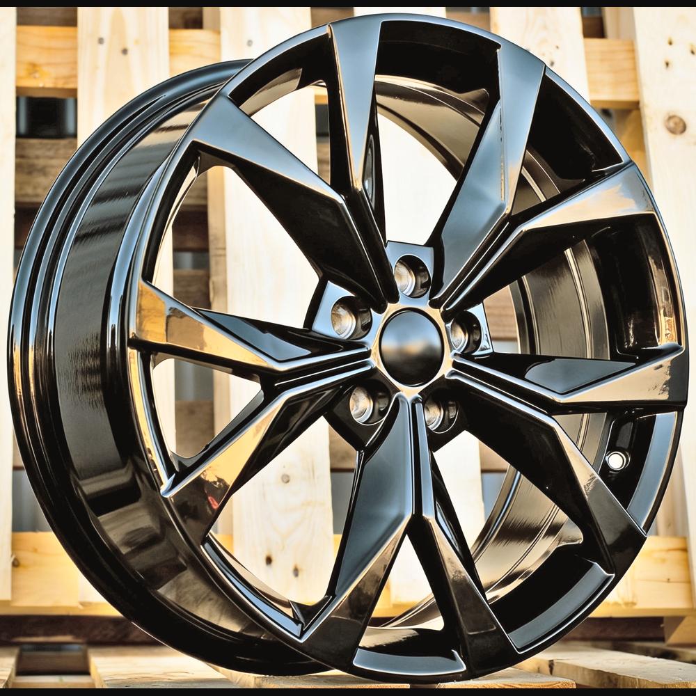 Alloy Wheel R18x7.5J  5X114.3  ET  45  67.1  I5627  Black (BL)  For RACIN  (S)  ((AKC 90 Eur))