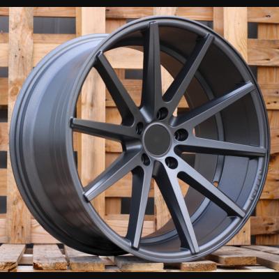 Alloy Wheel R20x10J  5X120  ET  38  72.6  QC1122  Grey Polished Matt (MGM)  For RACIN  (K3+A)  ((AKC 100 Eur) Style Vossen)
