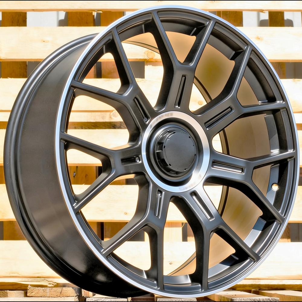 Alloy Wheel R19x8.5J  5X112  ET  38  66.6  Y1188  (FBX184)  Black Matt+Polished Lip (BMPL)  For MER  (Z5)  (HYBRID FORGED)