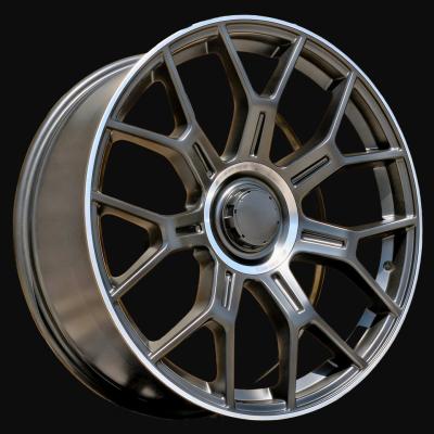Alloy Wheel R19x8.5J  5X112  ET  38  66.6  Y1188  (FBX184)  Black Matt+Polished Lip (BMPL)  For MER  (Z5)  (HYBRID FORGED)