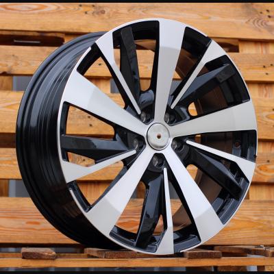 Alloy Wheel R19x7.5J  5X108  ET  42  65.1  YF0449  Black Polished (MB)  For PEUG  (P1)  (HYBRID FORGED)