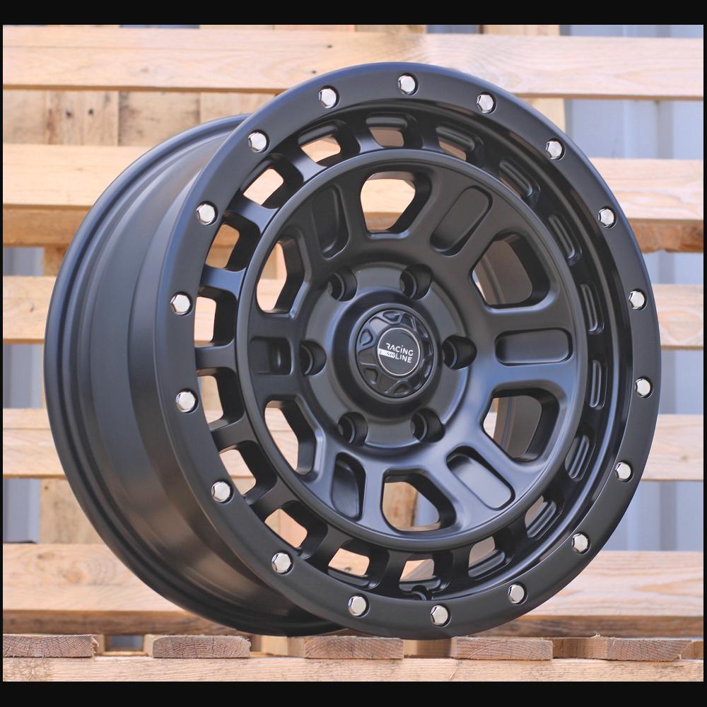 Alloy Wheel R17x8.5J  6X139.7  ET  15  106.1  3S234  Black Half Matt (BLHM)  For 4X4  (R)  (HYBRID FORGED)