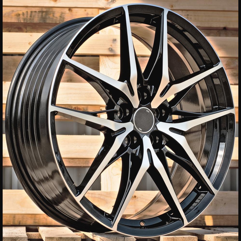 Alloy Wheel R19x7.5J  5X114.3  ET  40  60.1  3S1405  (H3559F)  Black Polished (MB)  For TOYOT