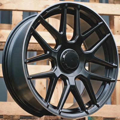 Alloy Wheel R19x8.5J  5X112  ET  45  66.6  B1258  Black Half Matt+Polished Lip (BLHMPL)  For MER  (Z4)
