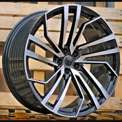 Alloy Wheel R19x8.5J  5X112  ET  35  66.6  B1618  (FBX158)  Black Polished (MB)  For AUD  (Z5)  (HYBRID FORGED)