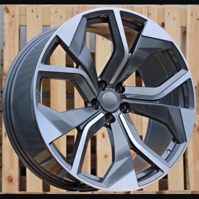Alloy Wheel R20x9J  5X112  ET  25  66.5  B1637  (H3059F)  Grey Polished (MG)  For AUD  (K8)  (Q7/Q8 HYBRID FORGED)