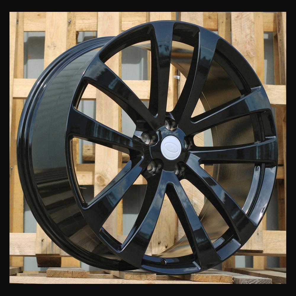 Alloy Wheel R22x9.5J  5X120  ET  42.5  72.6  B1796  (BY1796V)  Black (BL)  For LAND  (Z2)  ((For M14x1.5J bolts))