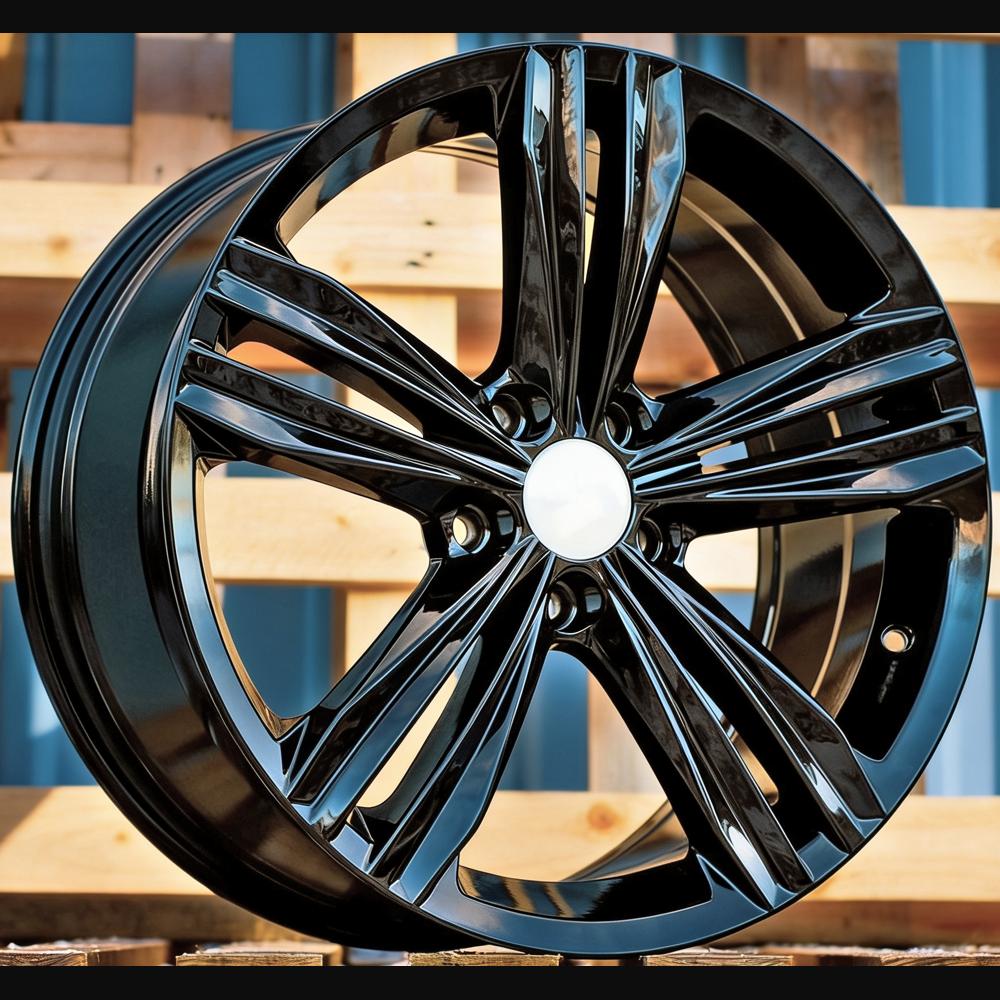 Alloy Wheel R17x7.5J  5X112  ET  40  57.1  B5293  Black (BL)  For VW  (Z4)