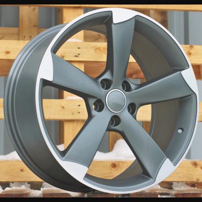 Alloy Wheel R19x8.5J  5X112  ET  45  66.5  BK217  Grey Polished Half Matt (MGHM)  For AUD  (Z7)