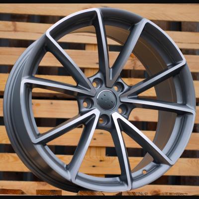 Alloy Wheel R17x7.5J  5X112  ET  42  66.5  BK703  Grey Polished Half Matt (MGHM)  For AUD  (L1)  ((AKC 75 Eur))