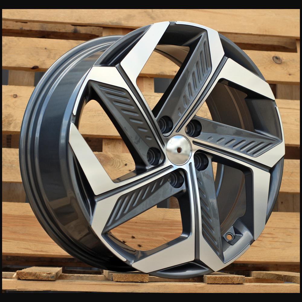 Alloy Wheel R18x7.5J  5X114.3  ET  51  67.1  D1926  (BK1224)  Grey Polished (MG)  For HYUND  (P)  (NEW MODEL)