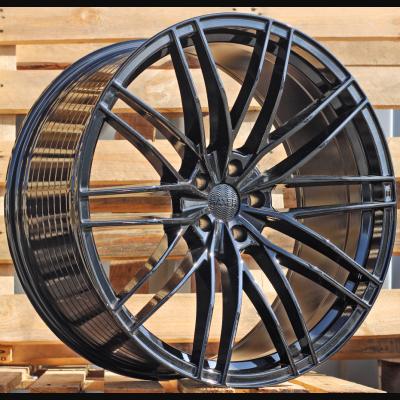 Alloy Wheel R19x8.5J  5X112  ET  35  66.5  F1995  (YF0417)  Black (BL)  For AUD  (K7)  (HYBRID FORGED ABT Style)