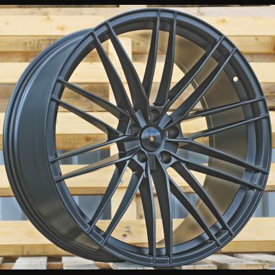 Alloy Wheel R22x10J  5X112  ET  18  66.5  F1995  (FBX001)  Black Half Matt (BLHM)  For AUD  (P1+Z6)  (HYBRID FORGED ABT Style)
