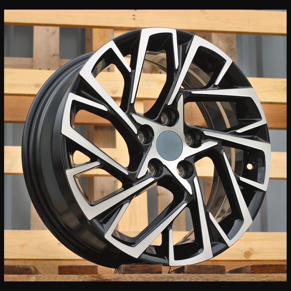 Alloy Wheel R17x7J  5X114.3  ET  51  67.1  H3318F  Black Polished (MB)  For HYUND  (Z3)  (HYBRID FORGED)