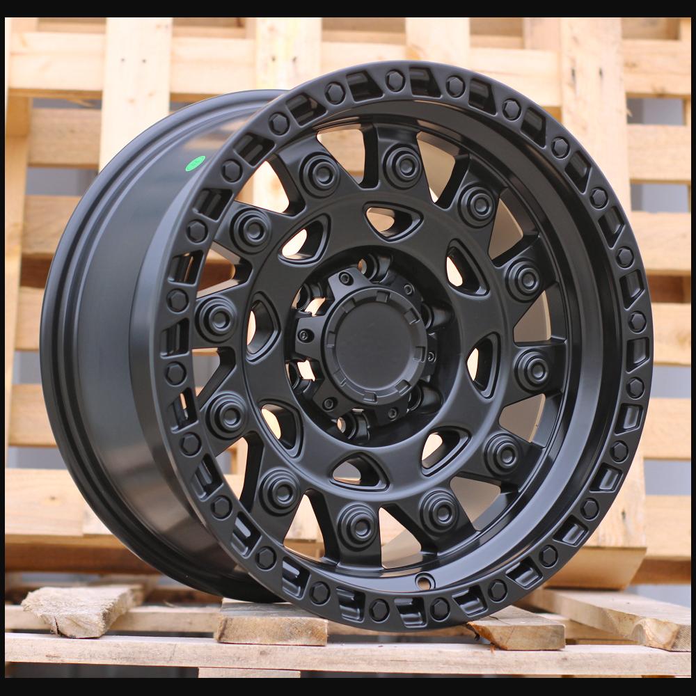 Alloy Wheel R17x9J  6X139.7  ET  0  110.1  H974D  Black Matt (BM)  For 4X4  (Z5)  (FUEL Style)