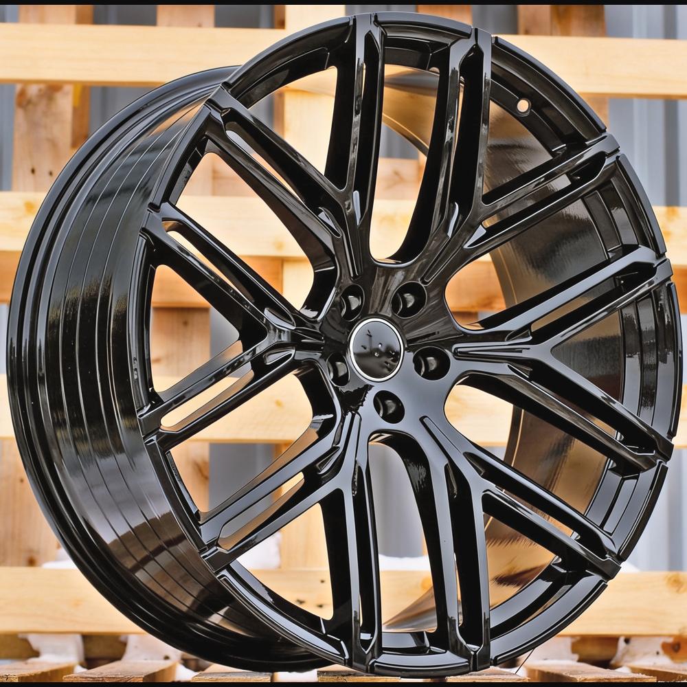 Alloy Wheel R23x10.5J  5X112  ET  18  66.5  HF736  Gloss Black (GB)  For AUD  (P2)  (HYBRID FORGED)