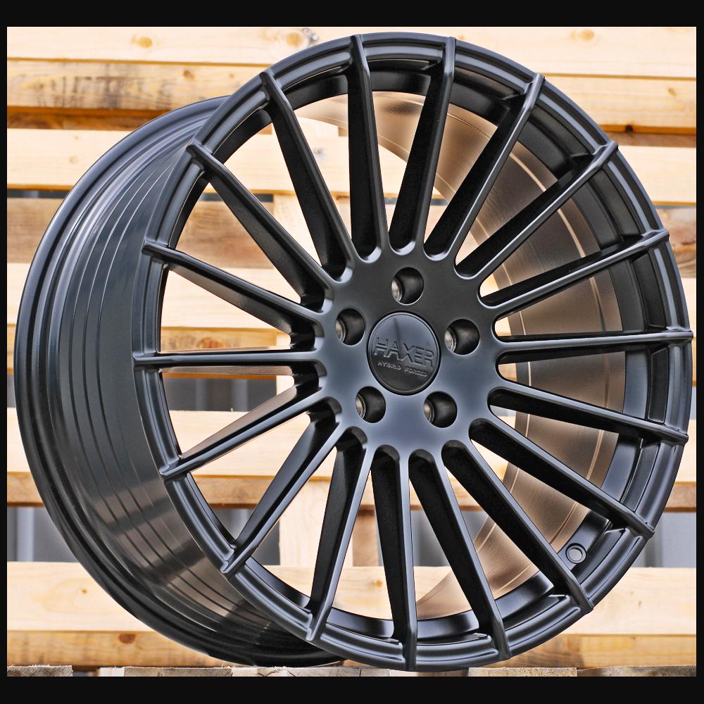 Alloy Wheel R19x8.5J  5X112  ET  25  66.6  HX010F  (YF0124)  Black Half Matt (BLHM)  For HAXER  (K7)  (HYBRID FORGED)