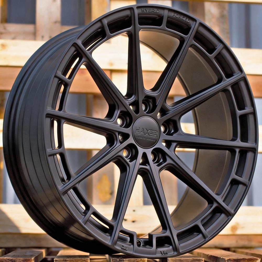 Alloy Wheel R20x9J  5X114.3  ET  35  67.1  HX019F  (F9793)  Black Half Matt (BLHM)  For HAXER  (Z5)  (HYBRID FORGED New Design)