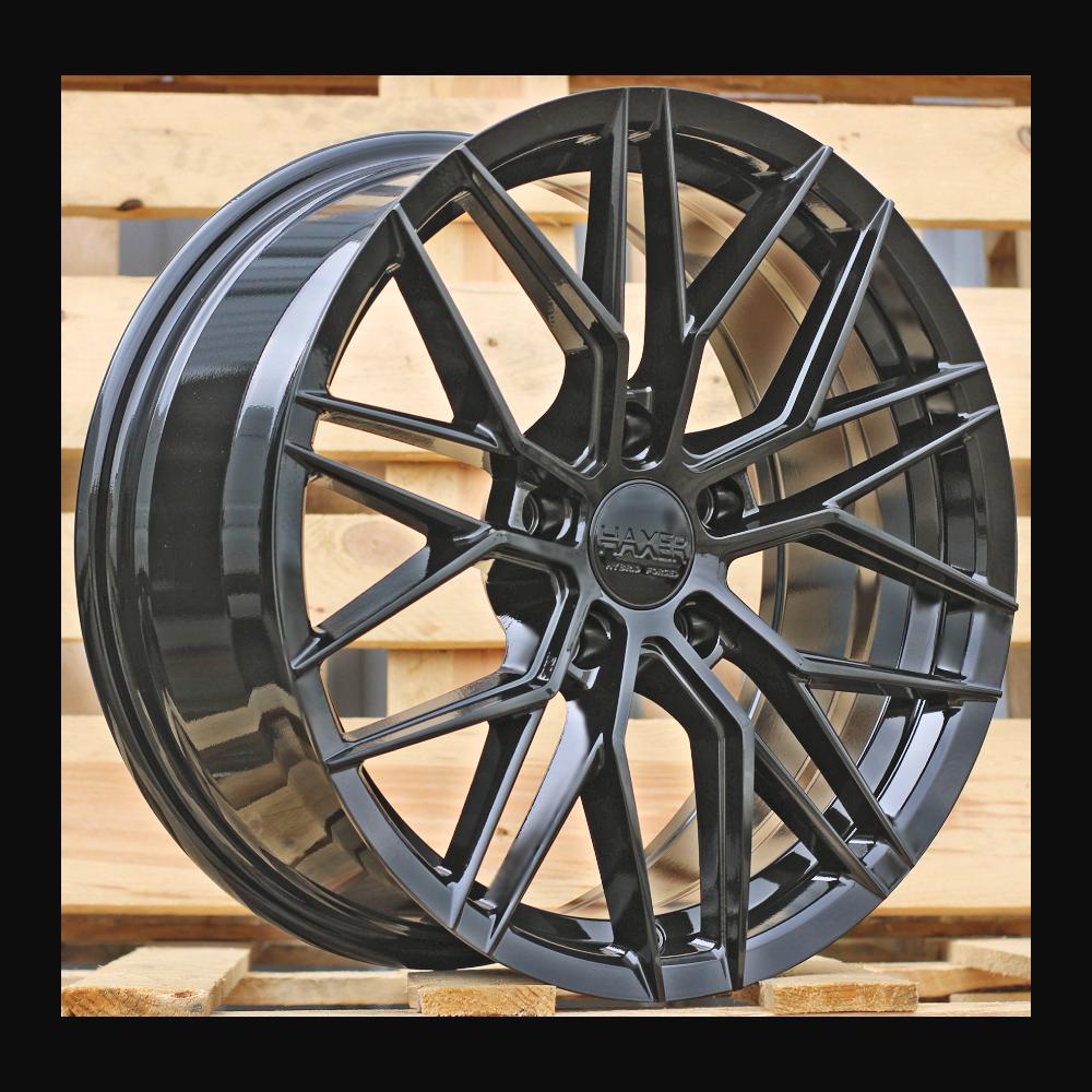 Alloy Wheel R17x7.5J  5X108  ET  40  67.1  HX035  (FBX005)  Black (BL)  For HAXER  (Z3)  (HYBRID FORGED)