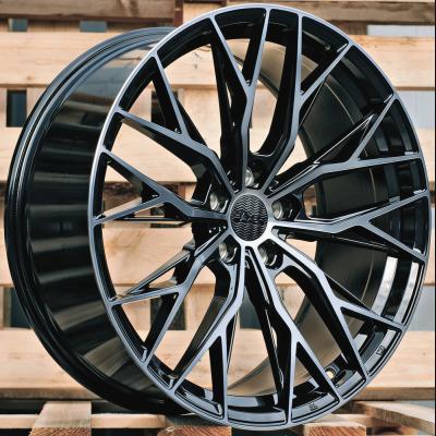Alloy Wheel R19x8.5J  5X112  ET  40  66.6  HX042  (IN0387)  Black+Tinted Face (BLTF)  For HAXER  (Z3+Z4)