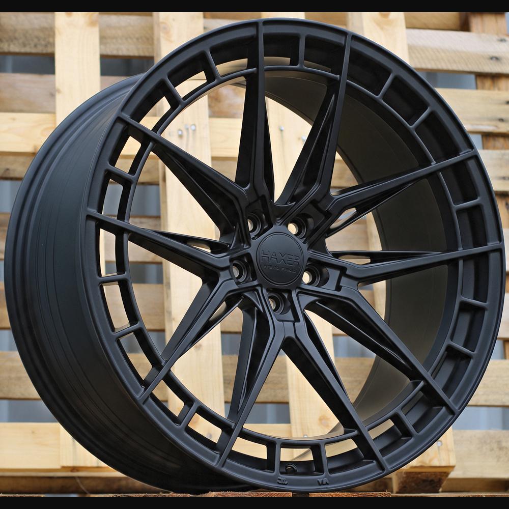 Alloy Wheel R19x8.5J  5X120  ET  33  72.6  HX046F  Black Half Matt (BLHM)  For HAXER  (K8)  (HYBRID FORGED)