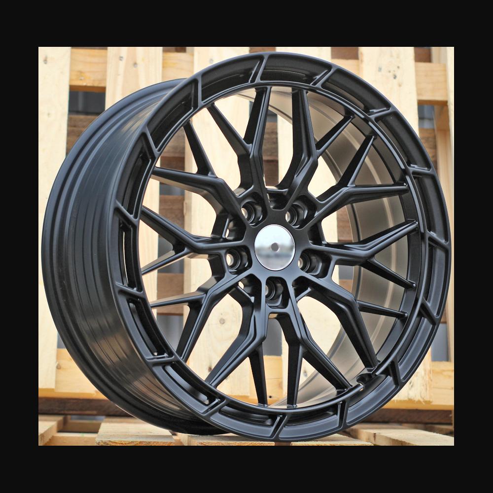 Alloy Wheel R18x8J  5X114.3  ET  40  67.1  FBX384  Black Half Matt (BLHM)  For RACIN  (Z7)  (HYBRID FORGED)