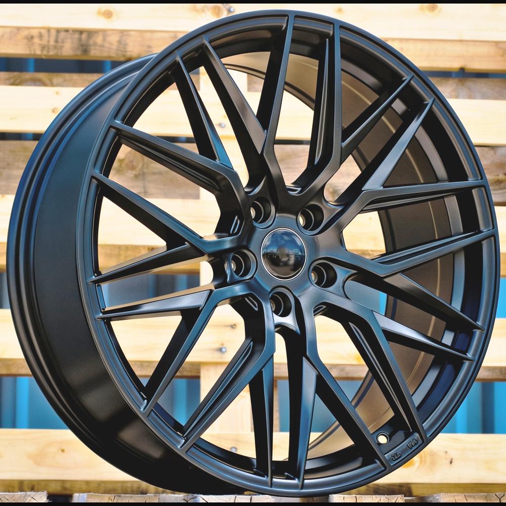 Alloy Wheel R20x8.5J  5X114.3  ET  40  73.1  HX035  (B5902)  Black Half Matt (BLHM)  For HAXER  (Z7)