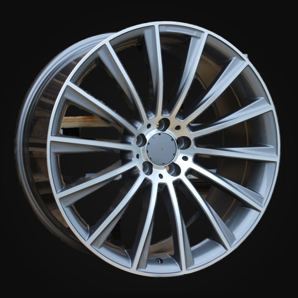 Ratlankis R18x8.5J  5X112  ET  35  66.6  B1048  Grey Polished (MG)  For MER  (Z1)  (Rear+Front)