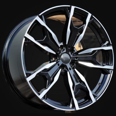 Ratlankis R20x9.5J  5X112  ET  43  66.6  Y0204  Black Polished (MB)  For BMW  (P+Z4+Z7)  (X3J (Rear+Front))
