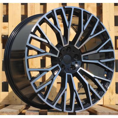 Ratlankis R22x9.5J  5X112J  ET  37  66.6  3S1111  Black Polished (MB)  For BMW  (K2+K4)  (HYBRID FORGED New BMW X5J)