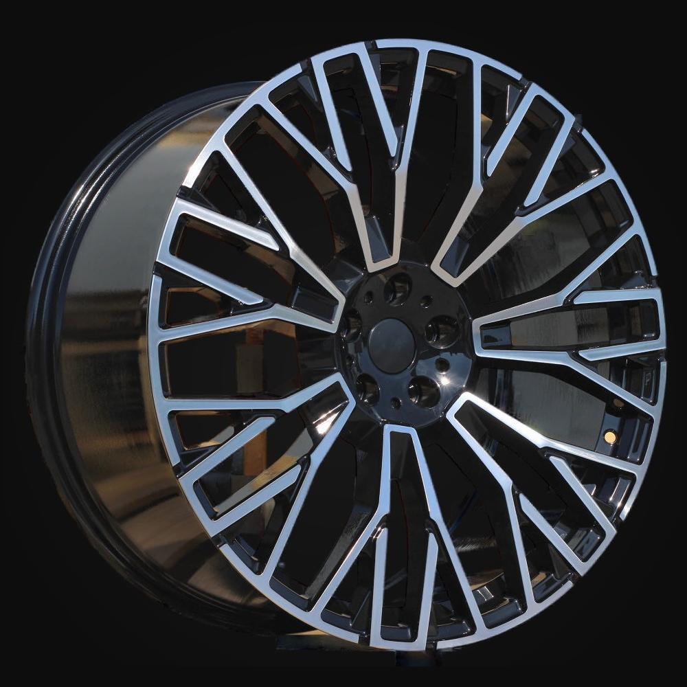Ratlankis R20x10.5J  5X112  ET  40  66.6  3S1111  Black Polished (MB)  For BMW  (K4+P)  (HYBRID FORGED New BMW X5J)