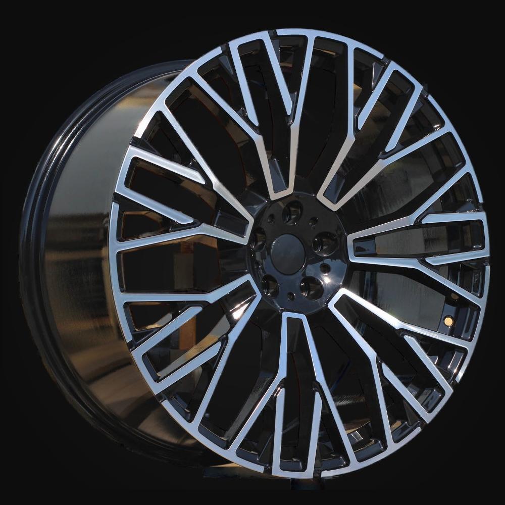 Ratlankis R21x10.5J  5X112  ET  43  66.6  3S1111  Black Polished (MB)  For BMW  (K4+P)  (HYBRID FORGED New BMW X5J)