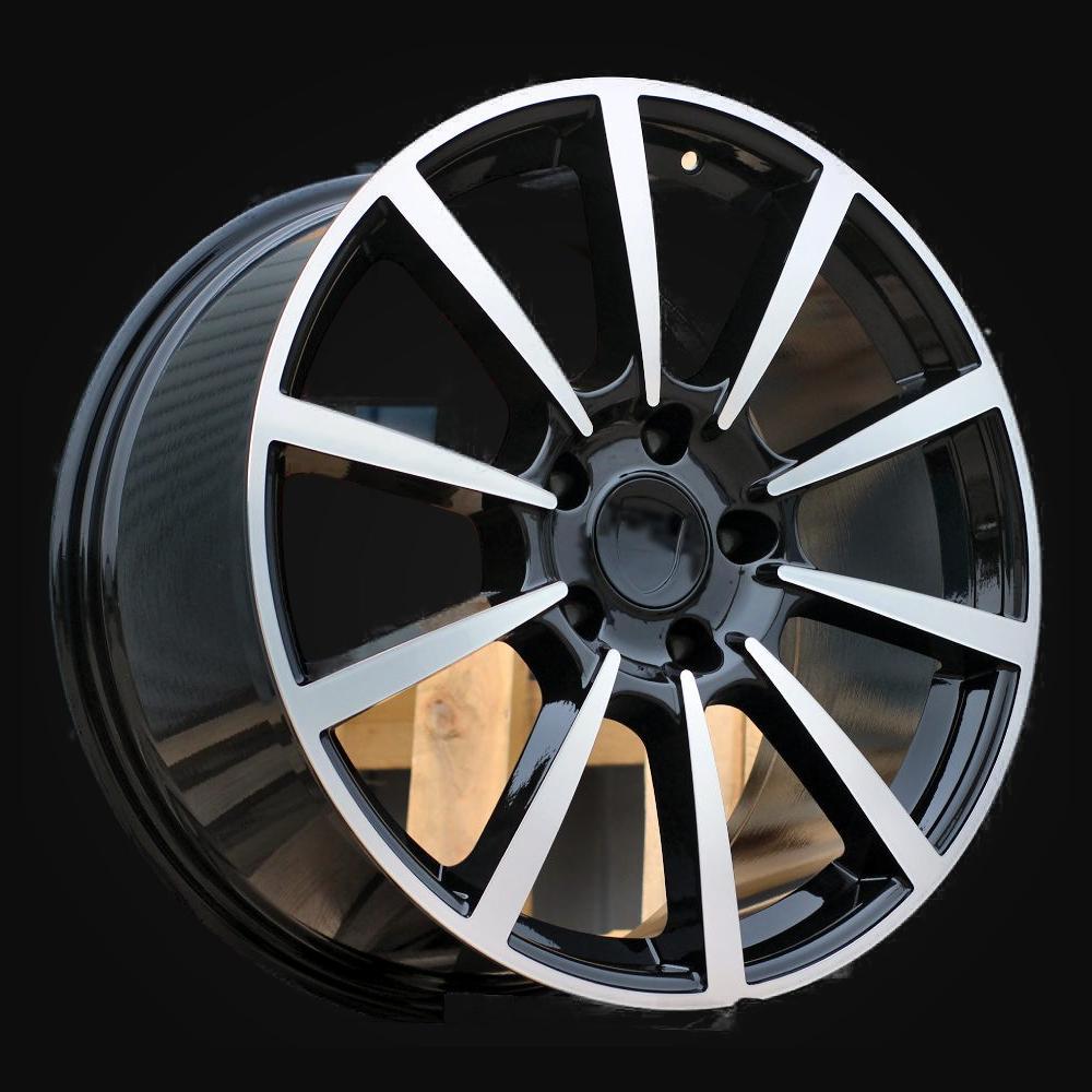 Ratlankis R20x9.5J  5X130  ET  45  71.5  1067  Black Polished (MB)  For PORCH  (P)  (Rear+Front)