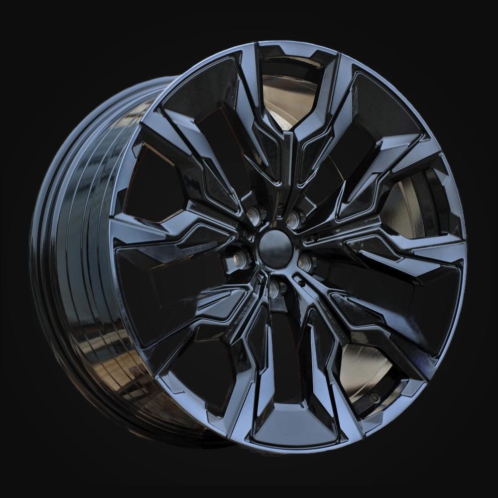 Wheel R20x10J  5X112  ET  46  66.6  A5915  (YF5716)  Black+Tinted Face (BLTF)  For BMW  (M)  (HYBRID FORGED New 5 Series VIII / i5 (G60/G61/G68) Rear+Front)