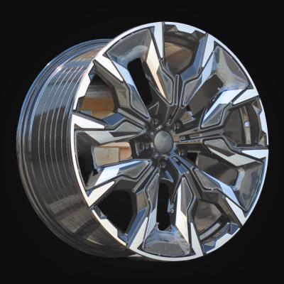 Wheel R20x10J  5X112  ET  46  66.6  A5915  (YF5716)  Black Polished (MB)  For BMW  (M)  (HYBRID FORGED New 5 Series VIII / i5 (G60/G61/G68) Rear+Front)