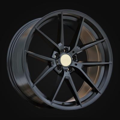 Wheel R20x9.5J  5X112  ET  38  66.6  B1416  (FBX124J)  Satin Black (SB)  For BMW  (P2)  (HYBRID FORGED Rear+Front)