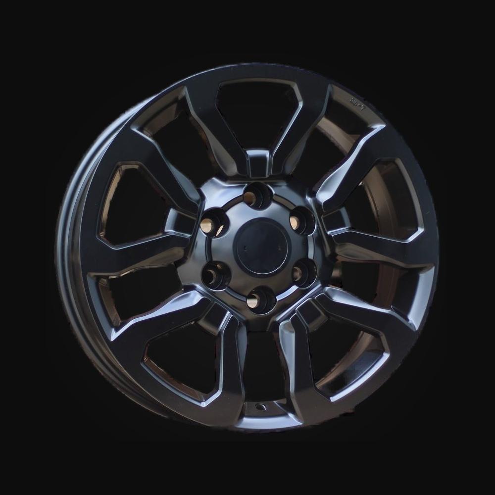 Wheel R17x7.5J  6X139.7  ET  30  106  B1623  (BK5901)  Black Half Matt (BLHM)  For TOYOT  (M)