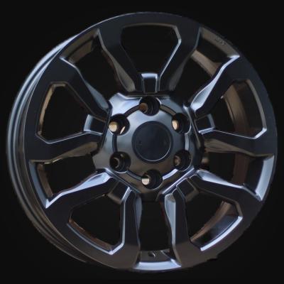 Wheel R17x7.5J  6X139.7  ET  30  106  B1623  (BK5901)  Black Half Matt (BLHM)  For TOYOT  (M)
