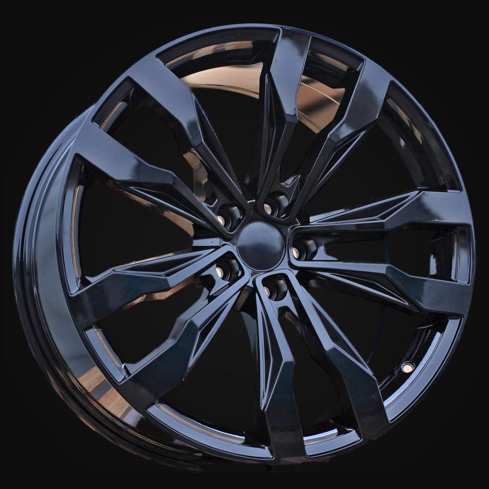 Wheel R19x8.5J  5X112  ET  38  57.1  B5333  (IN5389)  Black (BL)  For VW  (K8)