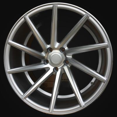 Ratlankis R20x8.5J  5X114.3  ET  35  73.1  B1058  Machined Silver (MS)  For RACIN  (Z1)  (LEFT SIDE (Style Vossen)(AKC 125 Eur))