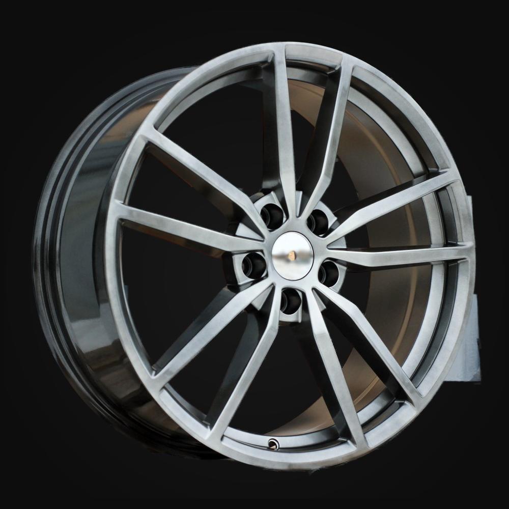 Wheel R19x8J  5X112  ET  45  57.1  BK864  (FBX130J)  Hyper Black (HB)  For VW  (Z7)  (HYBRID FORGED)